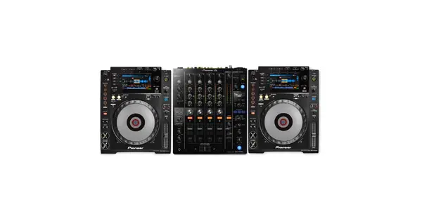 SET 2 x CD PLAYERS 2000 NEXUS 2 + MIXER 900 NEXUS 2