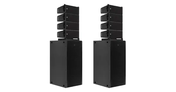 Μεγάλο σετ ηχείων (4 sub + 8 Line Array )