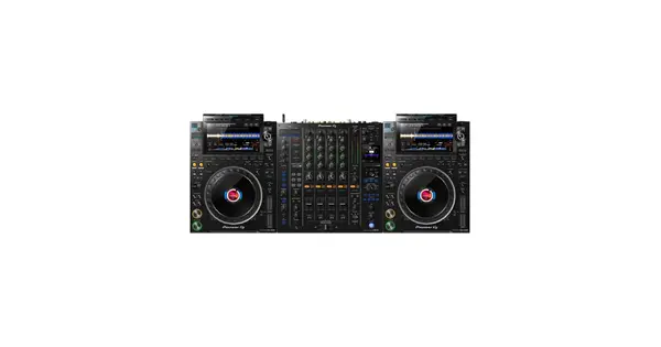 SET 2 x CD PLAYERS CDJ PIONNER 3000 + MIXER DJM-A9