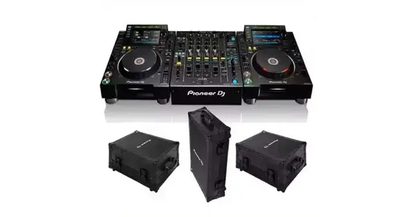 SET 2 x CD PLAYERS 2000 NEXUS + MIXER 900 NEXUS