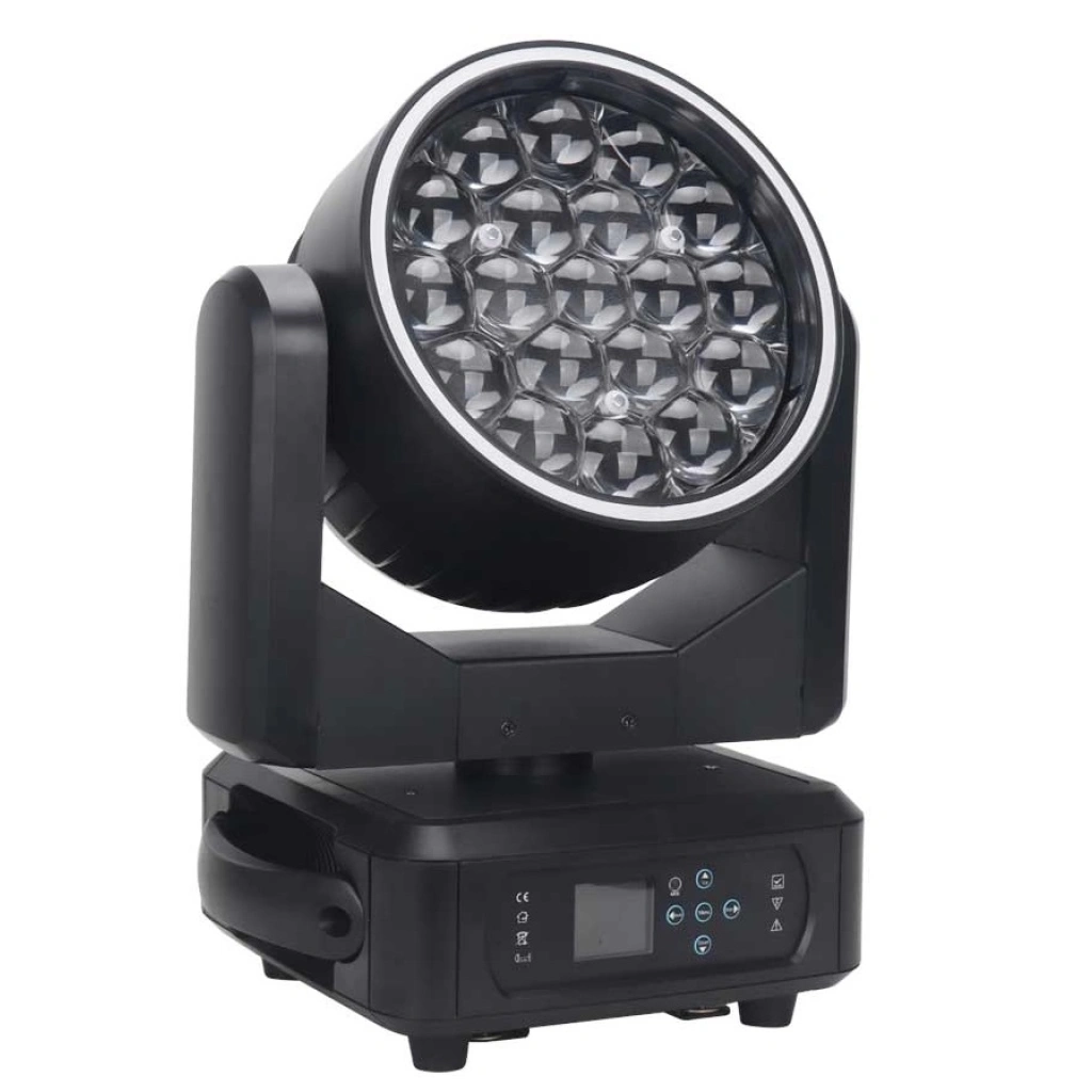 ΚΕΦΑΛΗ WASH LED 19 x 15 με RING LIGHT - 1