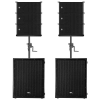 Μεσαίο σετ ηχείων  (2 sub + 6 Line Array)