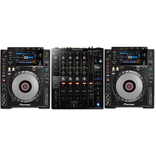 SET 2 x CD PLAYERS 2000 NEXUS 2 + MIXER 900 NEXUS 2